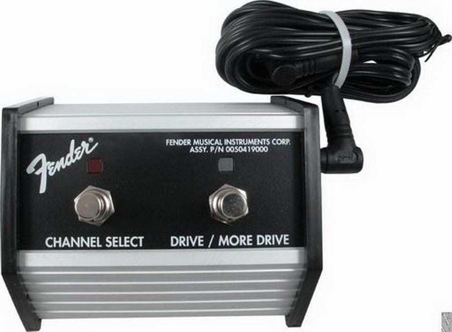 Footswitch Box Fender 2 Button Hot Rod Deluxe