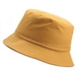 thumbnail image 2 of Bucket Hat Exquisite Fishermen Caps Stylish Headwear Fashion Accessory with Solid Color for Outing Travel Wearing Red, 2 of 8