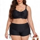 thumbnail image 3 of Conjunto de Bikini de Cintura Alta para Mujeres Deportivas Mono de Color Sólido, Mono de Surf de Corte Alto con Almohadilla de Pecho, 3 of 5