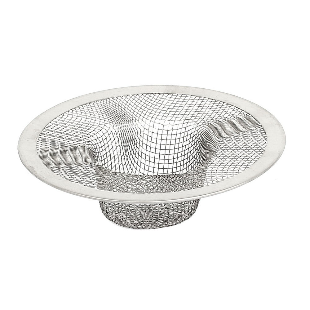 Bathroom Metal Mesh Hole Design Sink Strainer Basket Drain Bathtub Net