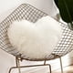 thumbnail image 5 of Throw Pillow Fuzzy Long Faux Fur Love Heart Shape Fluffy Sofa Bedroom Decoration Lumbar Back Cushion Home Supplies, 5 of 5