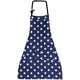 thumbnail image 2 of Delantal de cocina mujer, delantal de estrellas con bolsillo, delantal ajustable mujer, delantal de cocina mujer, para mujer cocina trabajo tareas del hogar, para cocinar u hornear Fokelyi LL-2317-4, 2 of 7