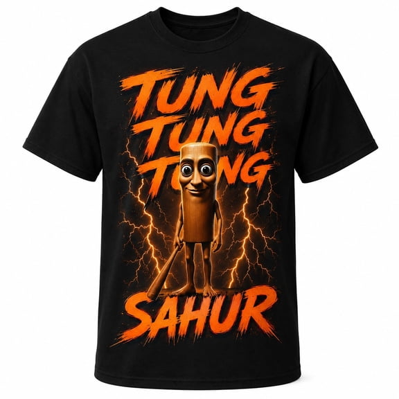 Tung Tung Tung Sahur Meme Graphic T-Shirt, Unisex Classic Fit Tee