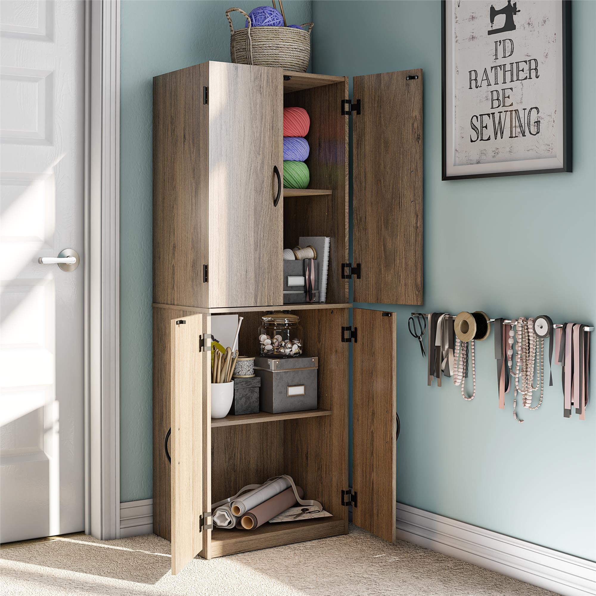 4 foot 2024 tall storage cabinet