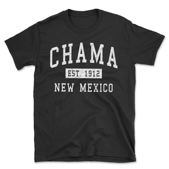 Chama New Mexico Classic Established Men's Cotton T-Shirt