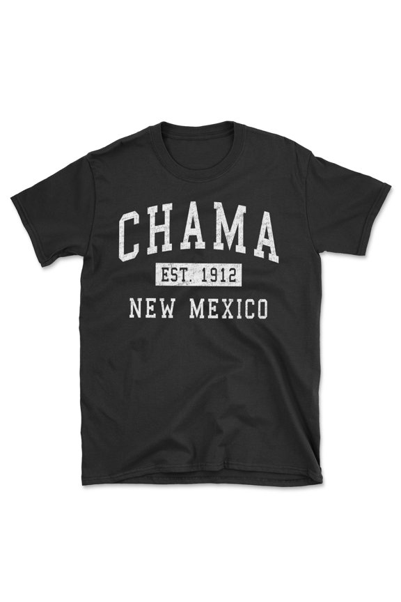 Chama New Mexico Classic Established Men's Cotton T-Shirt
