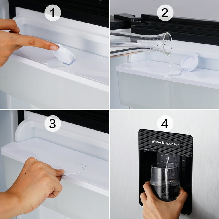 Galanz 6.5 Cu ft One Door Refrigerator, with Water Dispenser