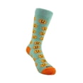 thumbnail image 3 of Smiley Sun Face Patterned Sock Panda (Adult Small - Shoe Sizes 2-5), 3 of 4