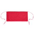 thumbnail image 1 of DALIX Waist Aprons Commercial Restaurant Home Bib Spun Poly Cotton Kitchen (3 Pockets) in Red, 1 of 4