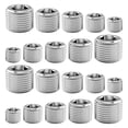 thumbnail image 1 of Pipe Plug Accessories Combo Kit, 1/8 inch 1/4 inch 3/8 inch 1/2 inch 3/4 inch NPT Male Hexagonal Thread Socket Pipe Plug, 1 of 5