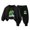 R223-L, variant on Toddler Baby Girl Boy Fall Winter Clothes 2 Piece Hooded Sweatshirt Tops and Joggers Pants Set Cute Print Outfits Clothing(C,9-10 Y)