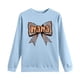 thumbnail image 4 of Xuyuer Women's Printed Long Sleeve Round Neck Casual Hoodless Sweatshirt, Comfortable Pullover Top for Mother's Day Gifts, Family Events and Relaxed Everyday Wear, 4 of 5
