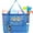 blue, variant on Mesh Beach Bag, Large Beach Tote with Zipper Pocket for Family Pool Bag for Toys & Vacation Essentials
