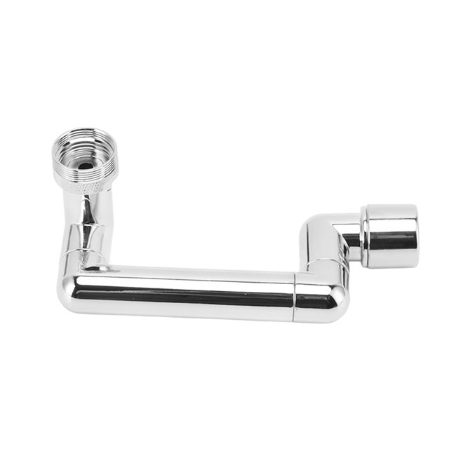 Aireador de grifo giratorio extensor de grifo giratorio en ángulo ABS de cobre plateado para lavabo ANGGREK Otros