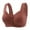 B51 Coffee Clearance Bras under $5, variant on Bras Under $5! Cagogo Women's Front Closure Bras No Underwire Push Up Bras Plus Size Wireless Comfort Bralettes Full Coverage Everyday Bra for Older Women Brasier Sin Varillas Para Mujer