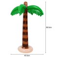 thumbnail image 3 of Globo inflable con forma de palmera de coco hawaiana, diseño de pájaro tropical, flamenco, decoración para fiestas de cumpleaños en la playa, bodas y luaus, 3 of 5