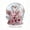 B, variant on B Valentine'S Day Romantic Crystal Snow Globe, 2D Acrylic Waterproof Desktop Decoration, Gift For Lovers, Anniversary Gift Idea