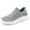 Grey, variant on Women's and Men's Slip-On Sports Shoes - Mesh, Anti-Slip, Comfortable for casual shoes and daily shoes