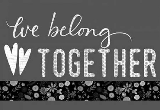 We Belong Together Canvas Art - Katie Doucette(20X28)