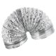 thumbnail image 3 of Tubo de ventilación de aluminio tubo de ventilación flexible conducto de aire práctico tubo de escape de la cocina, 3 of 6