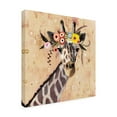 thumbnail image 2 of Trademark Fine Art 'Klimt Giraffe II' Canvas Art by Victoria Borges, 2 of 4