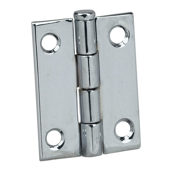 Perko 1293DP9CHR Chrome-Plated Butt Hinge - 3" Open Width x 3" Pin Height