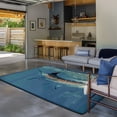 thumbnail image 2 of Milliken Guy Harvey Area Rug SURFACE FRICTION Surface Friction Blue Modern, 5' x 8', 2 of 5