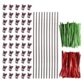 thumbnail image 1 of Miangastore 1 Set of Climbing Plants Clip Plastic Assorted Color for Protecting Stems, 1 of 8