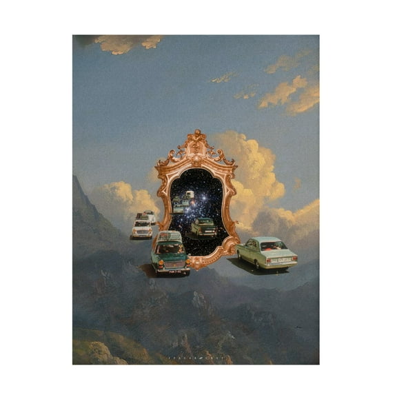 Trademark Fine Art spacerocket art 610 Canvas Wall Art