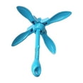 thumbnail image 1 of Accesorios de ancla de rezón plegable 3.5lb ancla pequeña de 4 para canoa Kayak barco, tamaño pequeño, ligero, plegable, , Azul Yotijar anclas de barco, 1 of 10