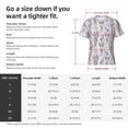 thumbnail image 4 of Rocae Lavender Flowers for Men's Moisture-Wicking Crew Tee - T-Shirt for Sports, Outdoor Activities, and Casual Wear3X-Large, 4 of 9