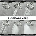 thumbnail image 4 of sumerain Dual Showerhead and Shower Arm Kit for Couples, 6 Spray Settings, Easy for Remodel&Retrofit, Brushed Nickel Finish, 4 of 11