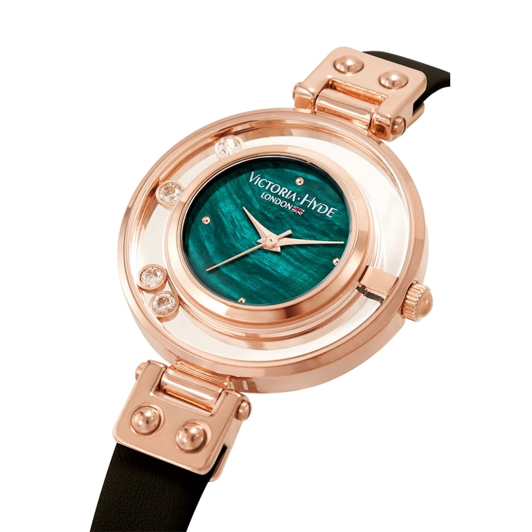 VICTORIA HYDE Women Watches Green Mother of Pearl Dial Ladies Wristwatches VICTORIA HYDE Women Watches Green Mother of Pearl Dial  main image 4
