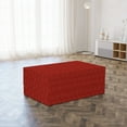 thumbnail image 3 of Wave Foldable Mattress, Traditional Japanese Curls Art, 74.8" x 39.4", Pale Vermilion Vermilion, by Ambesonne, 3 of 6