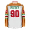 thumbnail image 2 of Itchy & Scratchy Simpson Hockey Jersey, 2 of 5