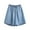 Light Blue-03, variant on REALiKUN Wide Leg Jean Shorts Women's High Waist Knee Length Denim Shorts Drawstring Bermuda Shorts Casual Stretchy Jeans