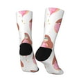 thumbnail image 3 of Goofa Sloth with Donuts1 Printed Men's Crew Socks, Soft Durable Breathable Moisture-Wicking with Odor Control Cotton socks, 3 of 9