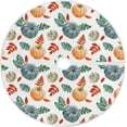 thumbnail image 1 of RYLABLUE Automne Citrouilles Noël Arbre Jupe Stand Tapis pour Fête de Vacances Décoration Intérieure 48 Pouces, 1 of 5