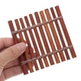 thumbnail image 3 of DEEPCRAFF Musical Instrument Bamboo Raft Pan Flute For Beginners Brown 1Pcs Miniature Landscape Decoration, 3 of 6