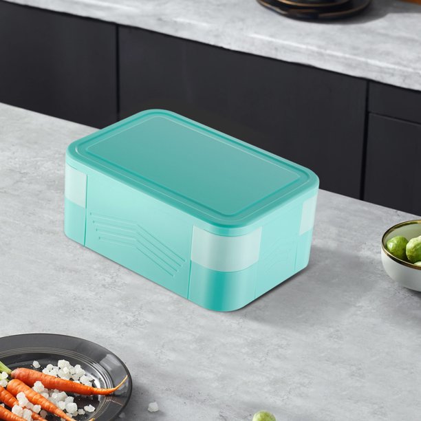 Ganfancp Fiambrera Bento Box Adultos con Compartimentos para Mujeres y Hombres Juego de Utensilios y Recipiente para Salsa Fiambrera Bento para Niños Muy Bonita Apta para Microondas Ofertas Flash 1X