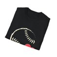 thumbnail image 4 of I Love Baseball Heart Baseball Mom Mamas Gift For Her Gift For Him Unisex Softstyle T-Shirt, 4 of 4
