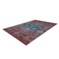 thumbnail image 3 of Ghaziabad Burgundy Modern Polyester Area Rugs for Living Room Washable Rugs Boho Moroccan Area Rug Soft Geometric Bohemian Carpet Distressed Indoor Rug for Bedroom Dining Room Office Nonslip Rug, 3 of 9