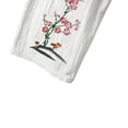 thumbnail image 6 of Delayuji Women's Linen Pants Embroidered Wide Leg Pant Trousers Breathable Loose Cotton Linen Pants, 6 of 6