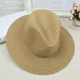 thumbnail image 3 of Happy Date Panama Hat Men Fedora Hats for Men Womens Straw Hat Summer Hat Straw Fedora Hats for Men Panama Hats for Women, 3 of 7