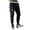 L-Black, variant on 2025 Men's Cargo Pants Mens Casual Camouflage Carpenter Pants for Men Colour Multi Pocket Zipper Cargo Socks Buckle Outdoor Shorts Tooling Big and Tall Cargo Pants
