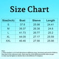 thumbnail image 3 of Womens Crewneck Knit Sweater Solid Color Long Sleeve Loose Knitted Pullover Casual Fashion Outer Top White M, 3 of 5