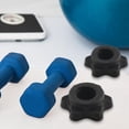 thumbnail image 3 of 4 Pairs Dumbbell Hex Nut,dumbbell Rod Nut, Collars For Barbells Training Sports, 3 of 5