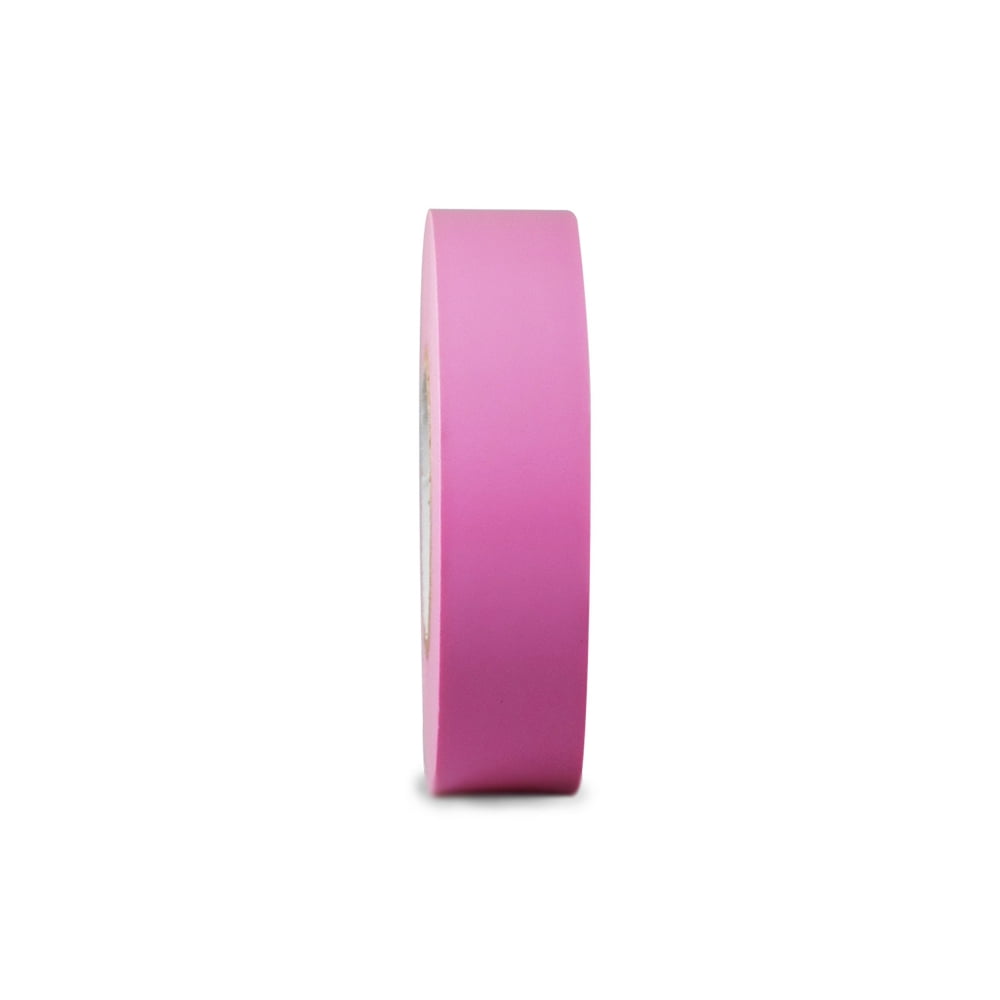 T.R.U. EL766AW Pink General Purpose Electrical Tape 3/4" Width x 66