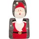 thumbnail image 1 of Cubierta De Asiento De Inodoro De Navidad, 2 Piezas Cubierta De Asiento De Inodoro, Cubierta De Asiento De Inodoro De Navidad De Papá Noel Y Alfombrilla, Conjunto De Accesorios De Baño De Navidad Decoración Banban ShuxiuWang 8390614761063, 1 of 1