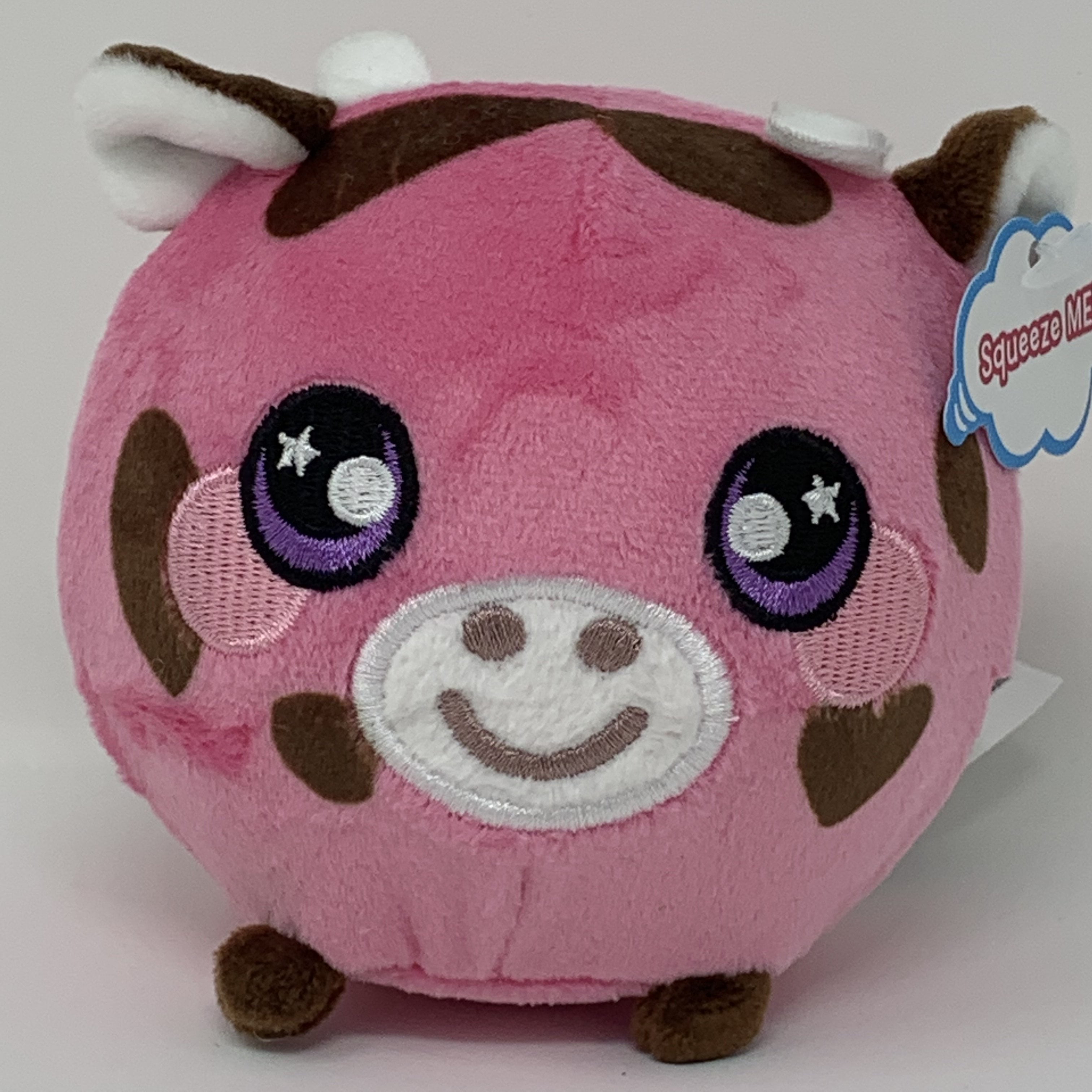 Knick Knack Toy Shack Squeezamals Squishy Kelly Cow Season3 for Kids